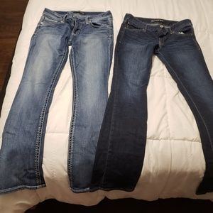 2 Express stella barely boot cut low rise jeans